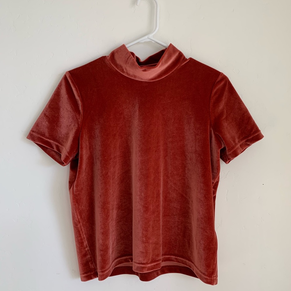 Madewell Velvet Top